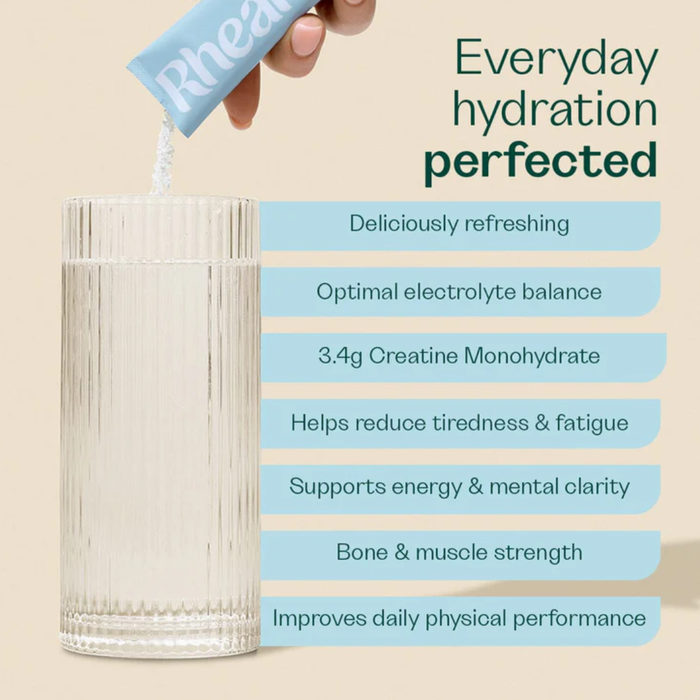 Rheal Daily Hydration + Creatine Raspberry 7 Pack