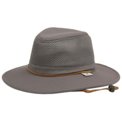 Rip Stop Quick Dry Nylon Hiking Hat with Mesh Crown - Elysium Land Hats Trail Hat Epoch Hats OD2683-DGY Dark Grey OS