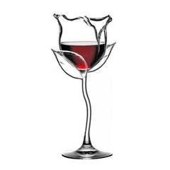 Gadget Gerbil Rose Shaped Wine Glass Goblet