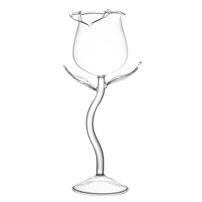 Gadget Gerbil Rose Shaped Wine Glass Goblet