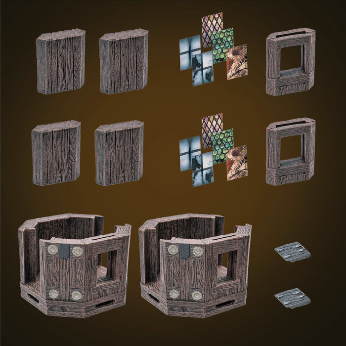 Rustic Wood - Tower Extensions (Painted)