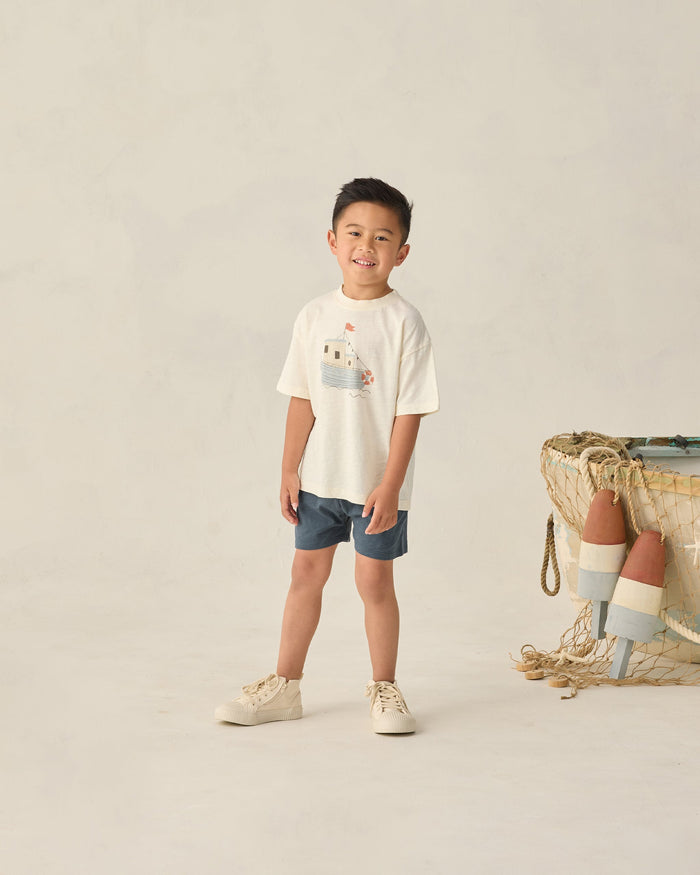 Rylee + Cru Sam Short in Navy