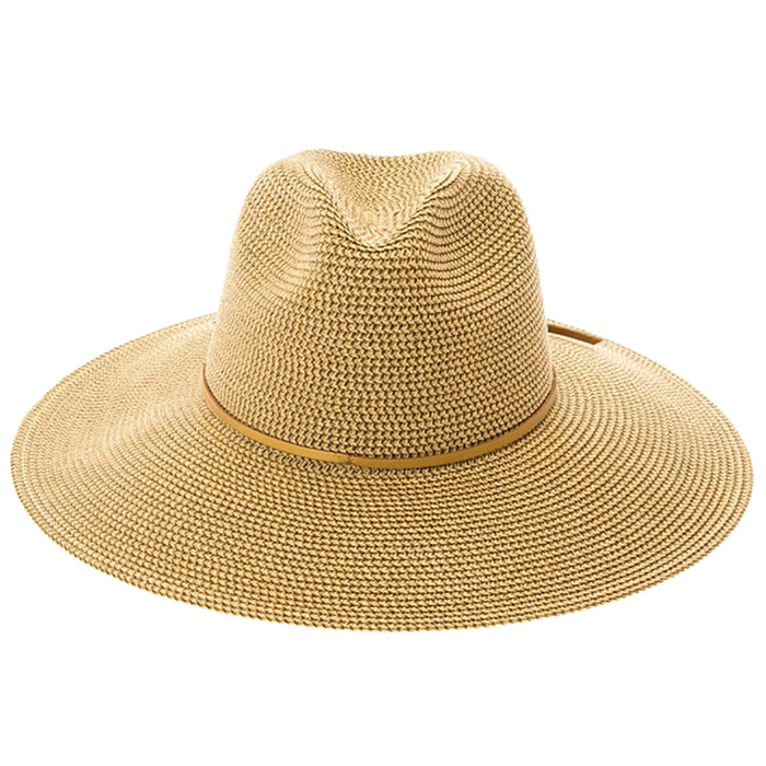 Safari Hat with Silver and Gold Metallic Detail - Boardwalk Hats Safari Hat Boardwalk Style Hats