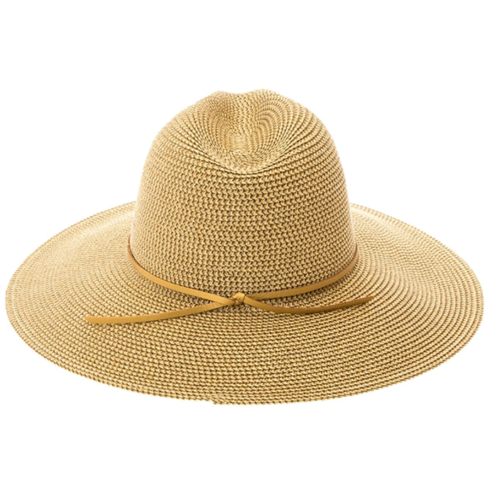 Safari Hat with Silver and Gold Metallic Detail - Boardwalk Hats Safari Hat Boardwalk Style Hats