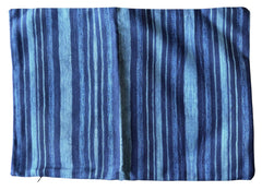 Sale: 12x17” Bright Cobalt Blue Boho Pillow Cover - Annabel Bleu