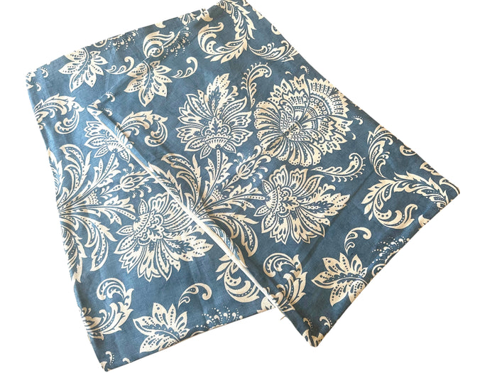 Sale: 16x24 Thibaut Blue Damask Pillow Cover