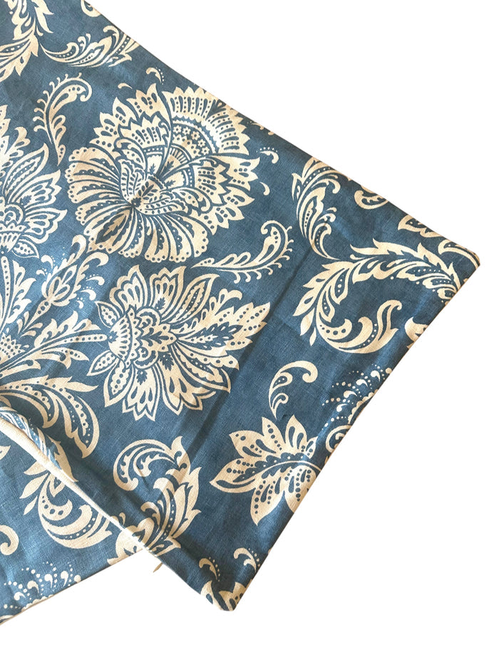 Sale: 16x24 Thibaut Blue Damask Pillow Cover