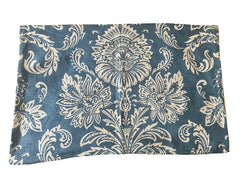 Sale: 16x24 Thibaut Blue Damask Pillow Cover