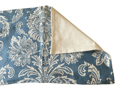 Sale: 16x24 Thibaut Blue Damask Pillow Cover