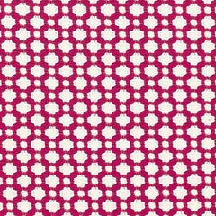 Sale: Schumacher Betwixt Raspberry Pink and Ivory Pillow Cover