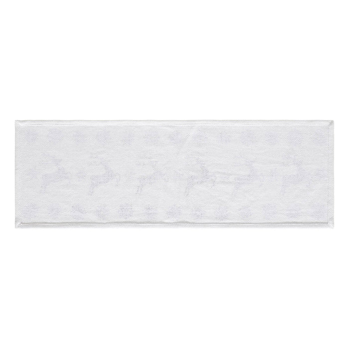 Scandia Snowflake Red White Runner 12x36