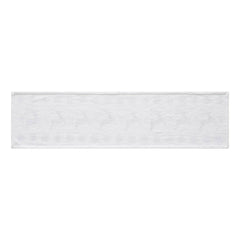 Scandia Snowflake Red White Runner 12x48