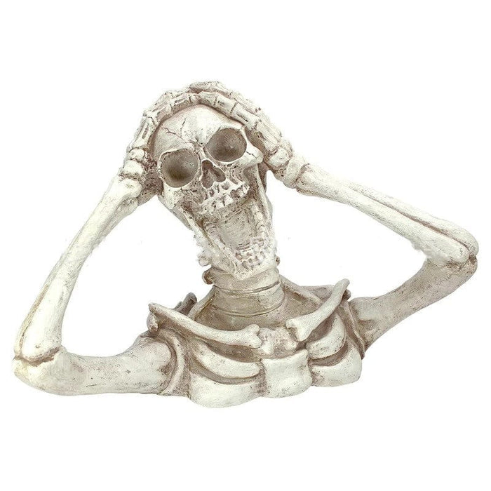 Gadget Gerbil Screaming Skeleton Garden Decoration