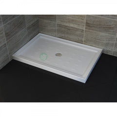 Shower Tray - Rectangle Series Center  Hole Option