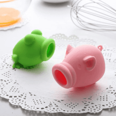 Gadget Gerbil Silicone Pig Shaped Egg Yolk Separator