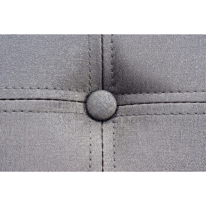 Simplify Single Folding Ottoman-Metallic Grey