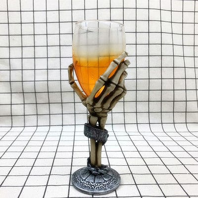 Gadget Gerbil Iron Skeleton Hand Goblet