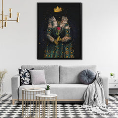 Skeleton Queen - Luxury Wall Art