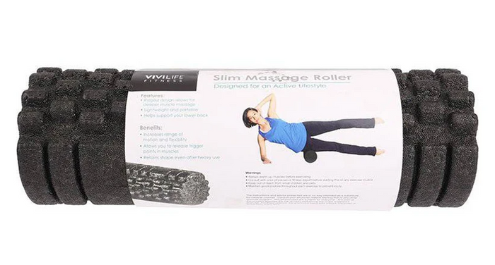 Slim Massage Roller - Black
