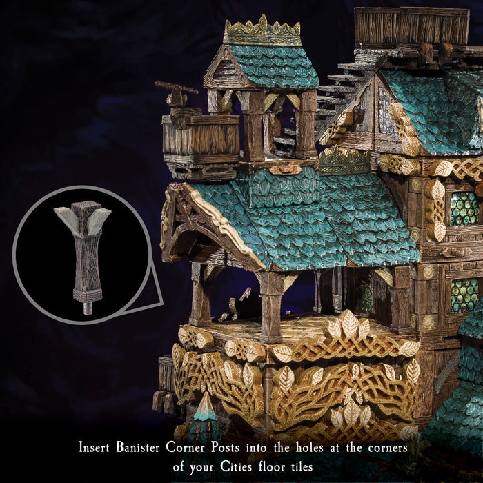 Small Treasure Chest - Cosmetic Cornerposts (Painted)
