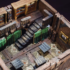 Small Treasure Chest - Cosmetic Cornerposts (Unpainted)