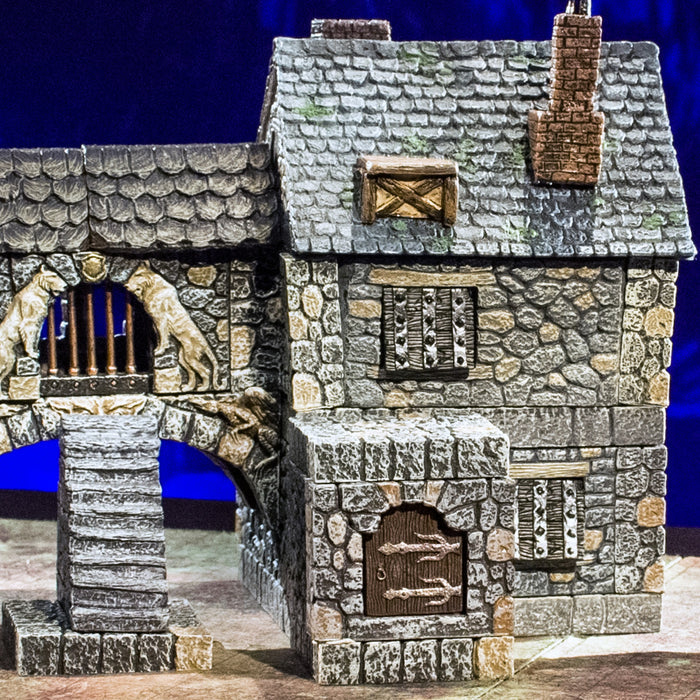 Small Treasure Chest - Fieldstone Core (Painted)