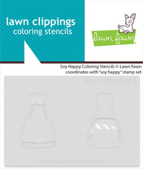 soy happy coloring stencils