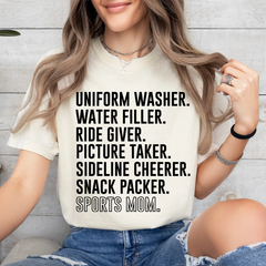 Sports Mom Jobs Tee/Sweatshirt