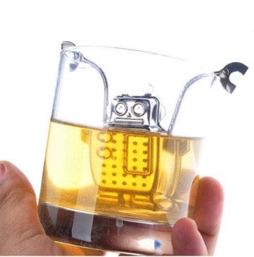 Gadget Gerbil Stainless Steel Robot Tea Infuser