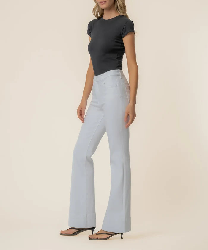 Stella High Rise Flare (Optic White)