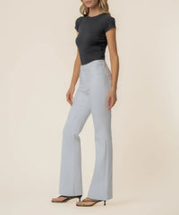 Stella High Rise Flare (Optic White)