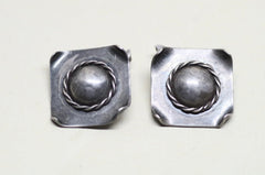 Sterling Silver Domed Cufflinks
