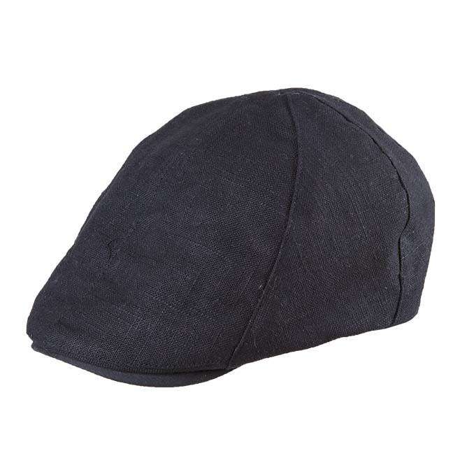 Stetson Hat Men's Buckhead Cap - Black  2XL Flat Cap Stetson Hats stc33BK Black XXL (63 cm)
