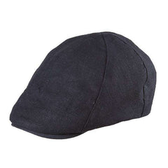 Stetson Hat Men's Buckhead Cap - Black  2XL Flat Cap Stetson Hats stc33BK Black XXL (63 cm)