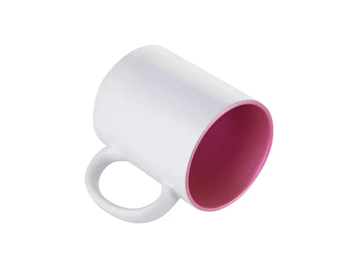 Sublimation 11oz Inner Sparkle Mug (Pink)