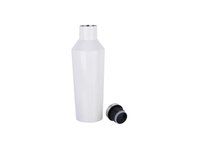 Sublimation 17oz/500ml Cone Shape Wine Bottle (White) MOQ:3000