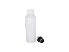 Sublimation 17oz/500ml Cone Shape Wine Bottle (White) MOQ:3000