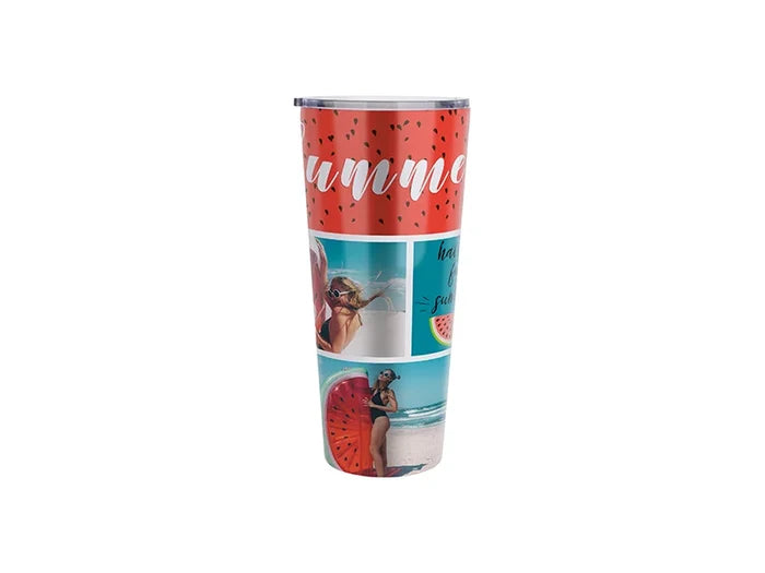 Sublimation 33oz/1000ml Stainless Steel Tumbler (White)