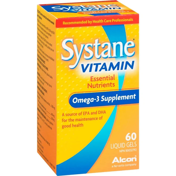 Systane: Omega-3 Supplement Ocular Vitamin For Dry Eyes