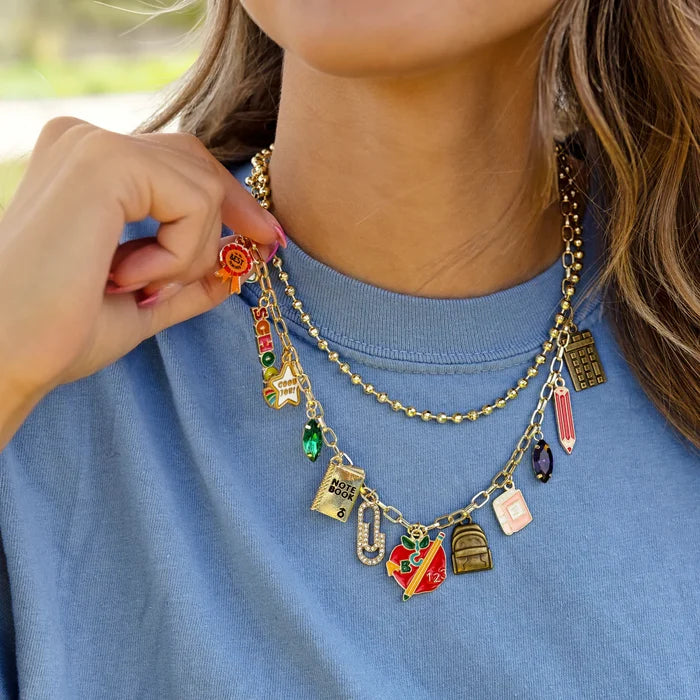 Teacher Charm Necklace