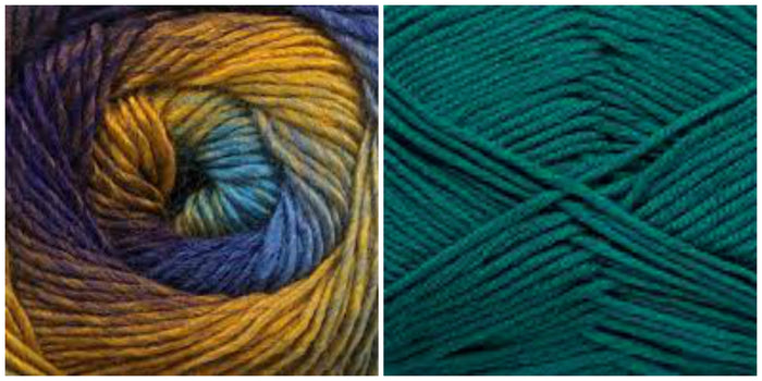 TEAL + PEACOCK - Embossed Natura Hat KIT