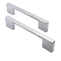 TECHNO furniture handle 5-1/16 inch - Aluminium SENTINO