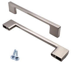 TECHNO furniture handle 6-5/16 inch - Brushed Steel SENTINO