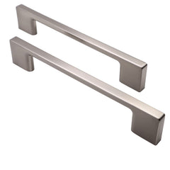 TECHNO furniture handle 6-5/16 inch - Brushed Steel SENTINO