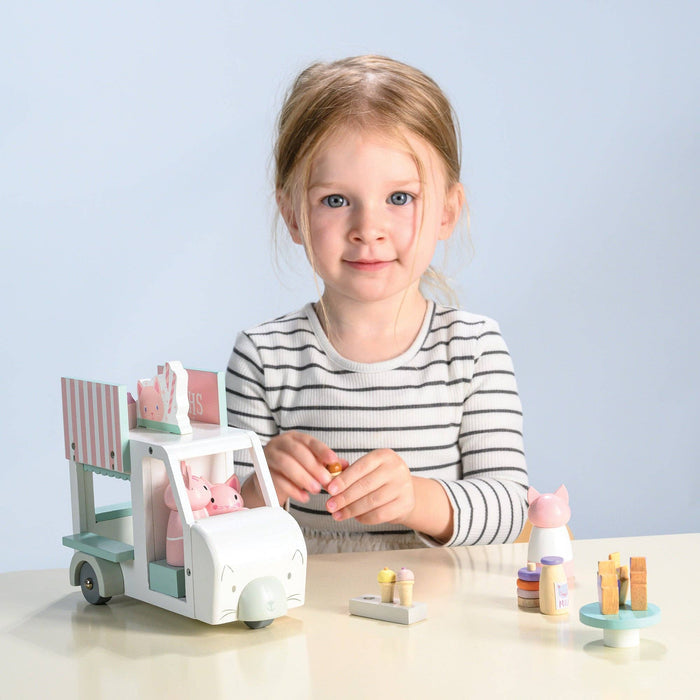 Tender Leaf Toys Kitty's Milkshake Van