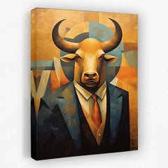 The Financial Warrior - Luxury Wall Art
