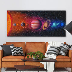 The Solar System - Luxury Wall Art