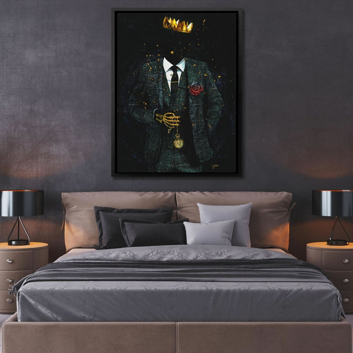 Timeless Skeleton King - Luxury Wall Art