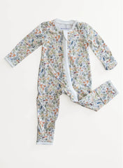 Timo & Violet Baby Zippered One Piece in Foxy Forest