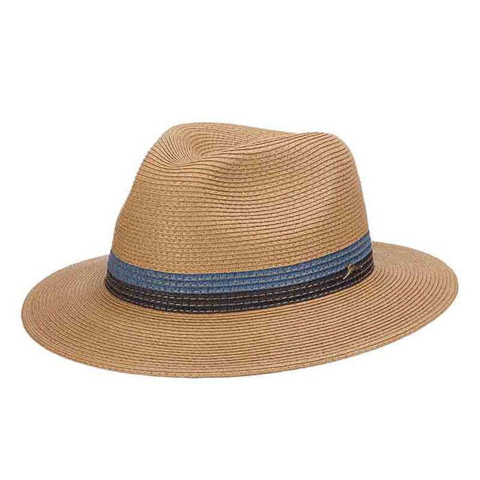 Tommy Bahama Fine Braid Safari Hat Safari Hat Tommy Bahama Hats tbw234m Natural S/M (22-22 1/2")